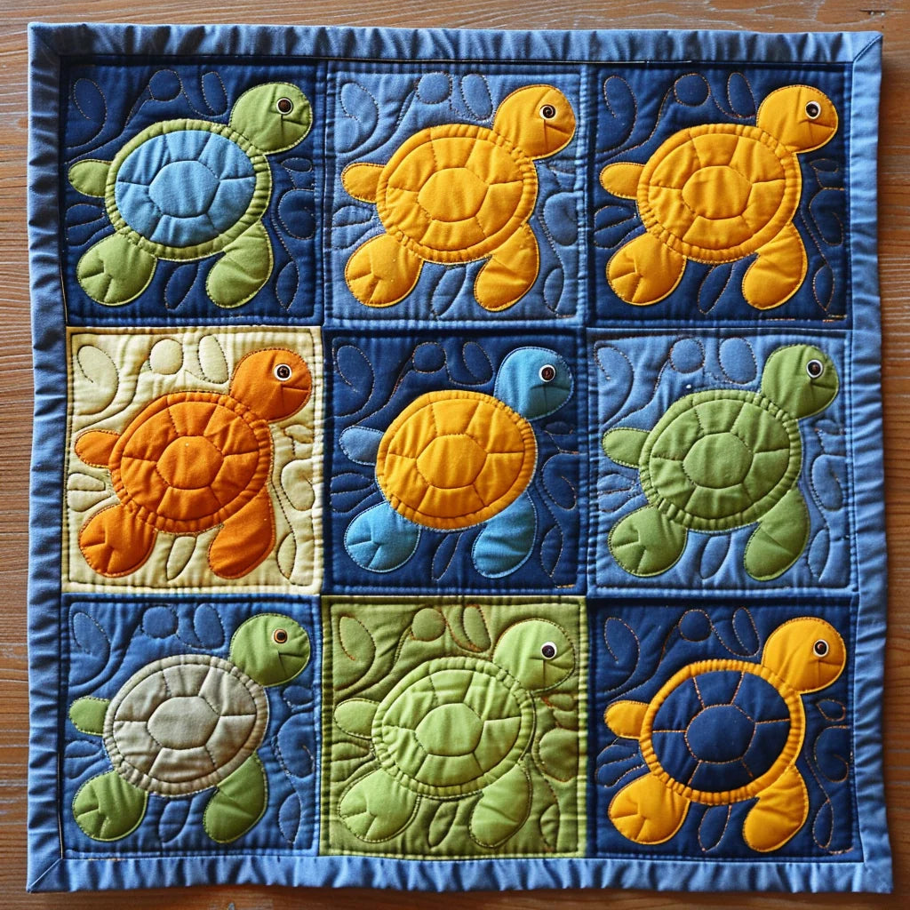 Turtle TAI060324221 Quilted Placemats