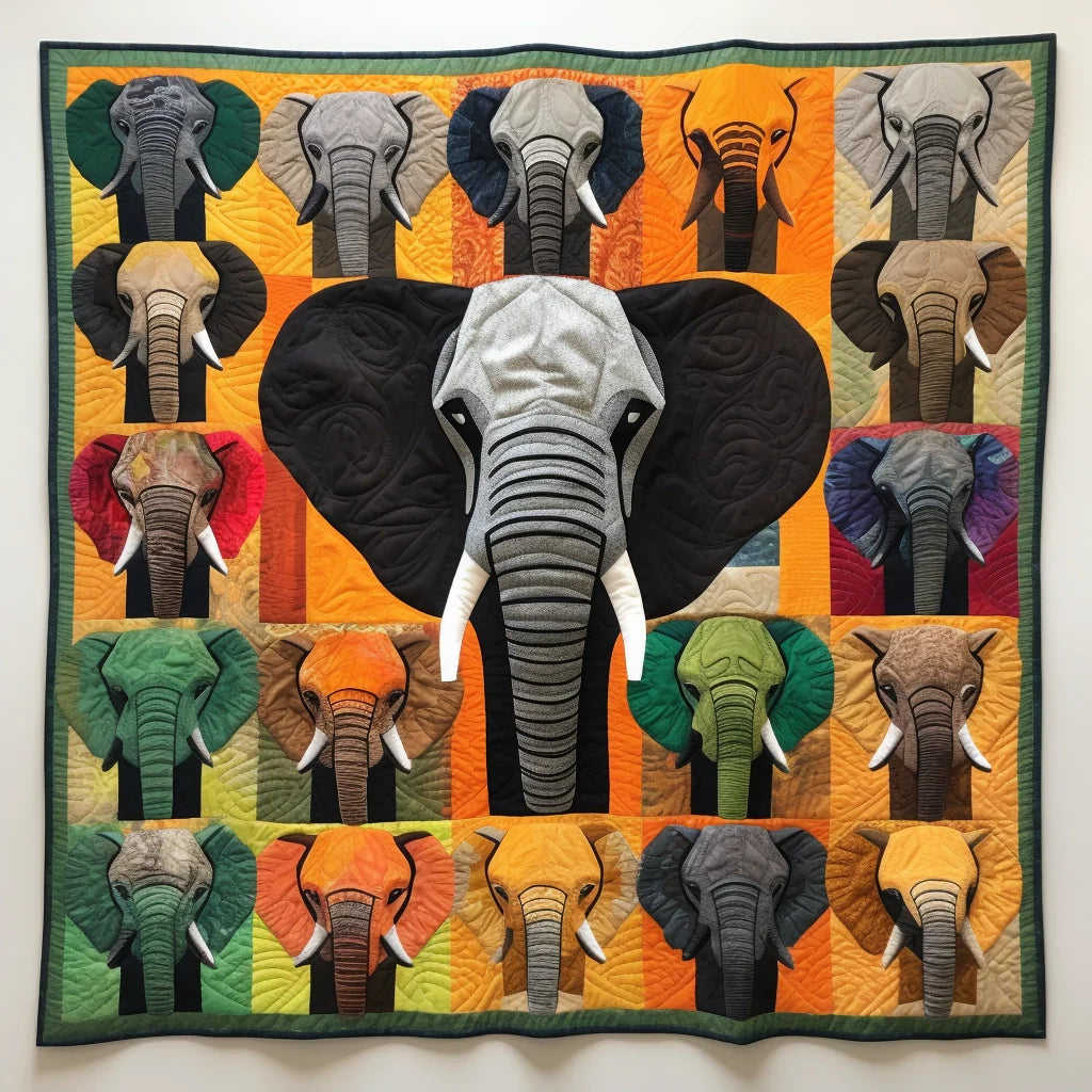 Elephant TAI14112327 Quilt Blanket