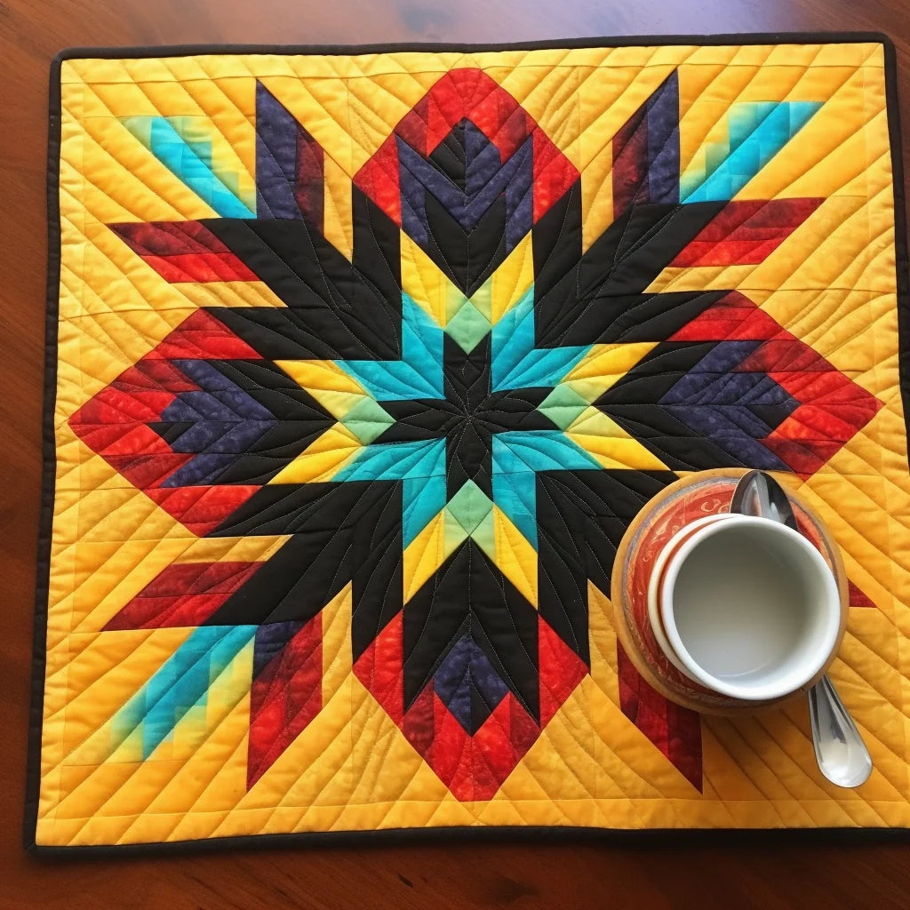 Native Star TAI040124205 Quilted Placemats