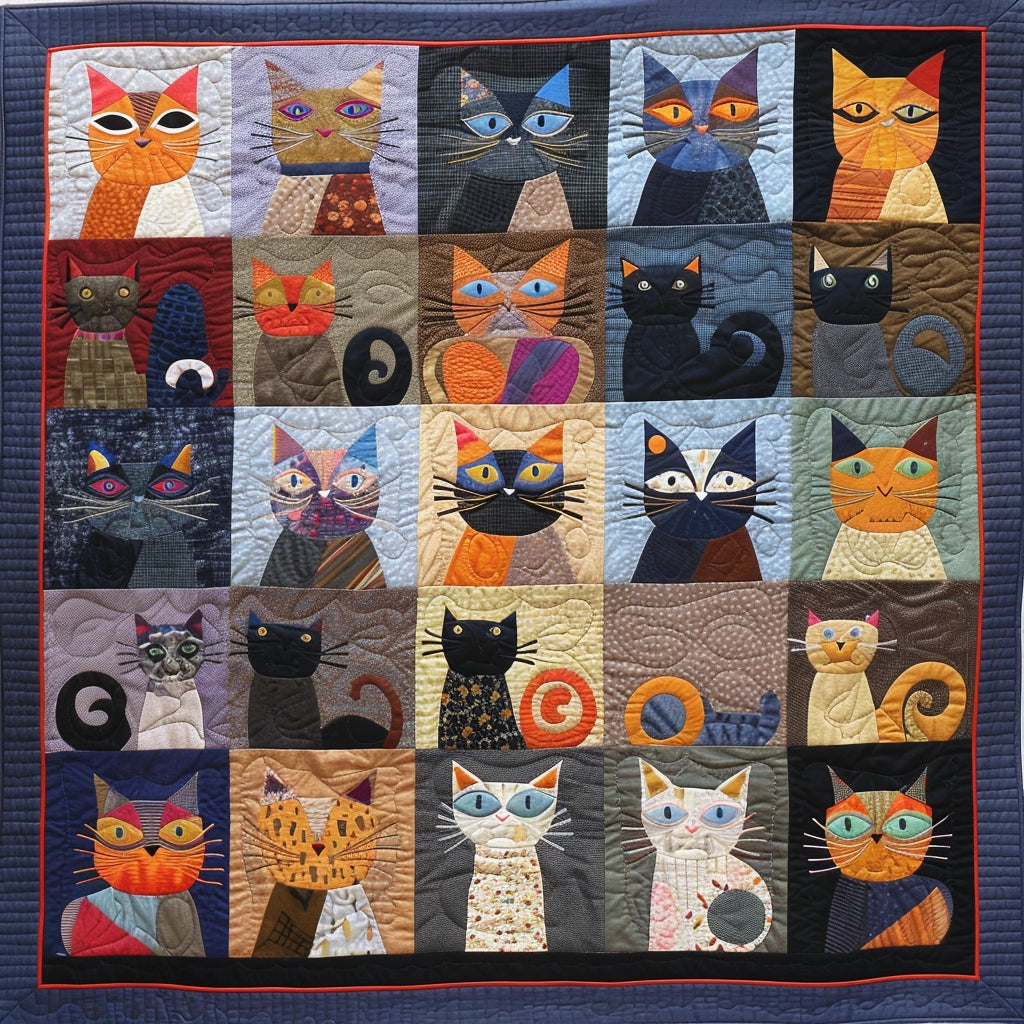 Cat TAI240424040 Quilt Blanket