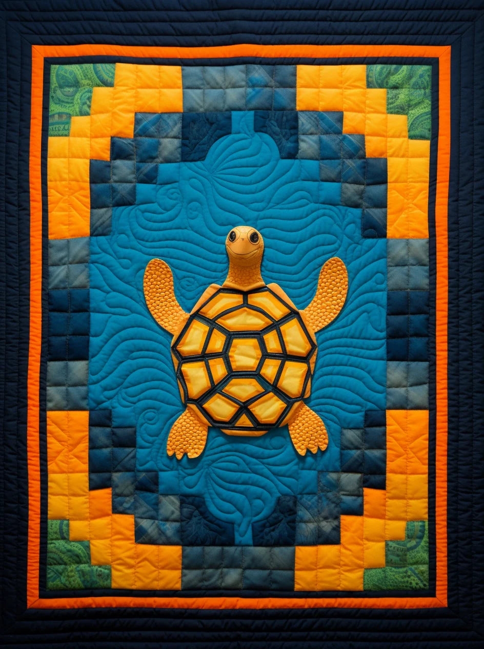 Turtle TAI260224006 Quilt Blanket