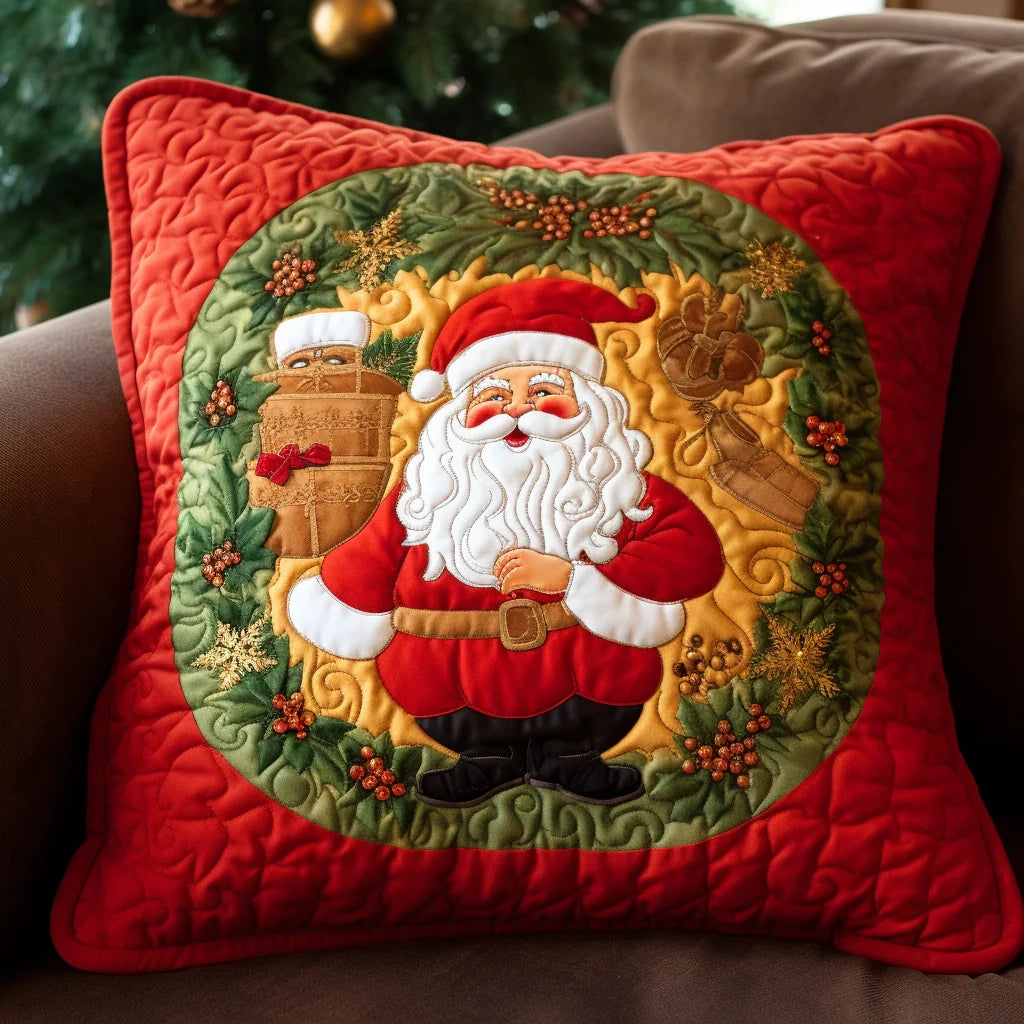 Christmas Santa TAI020324203 Quilted Pillow Case