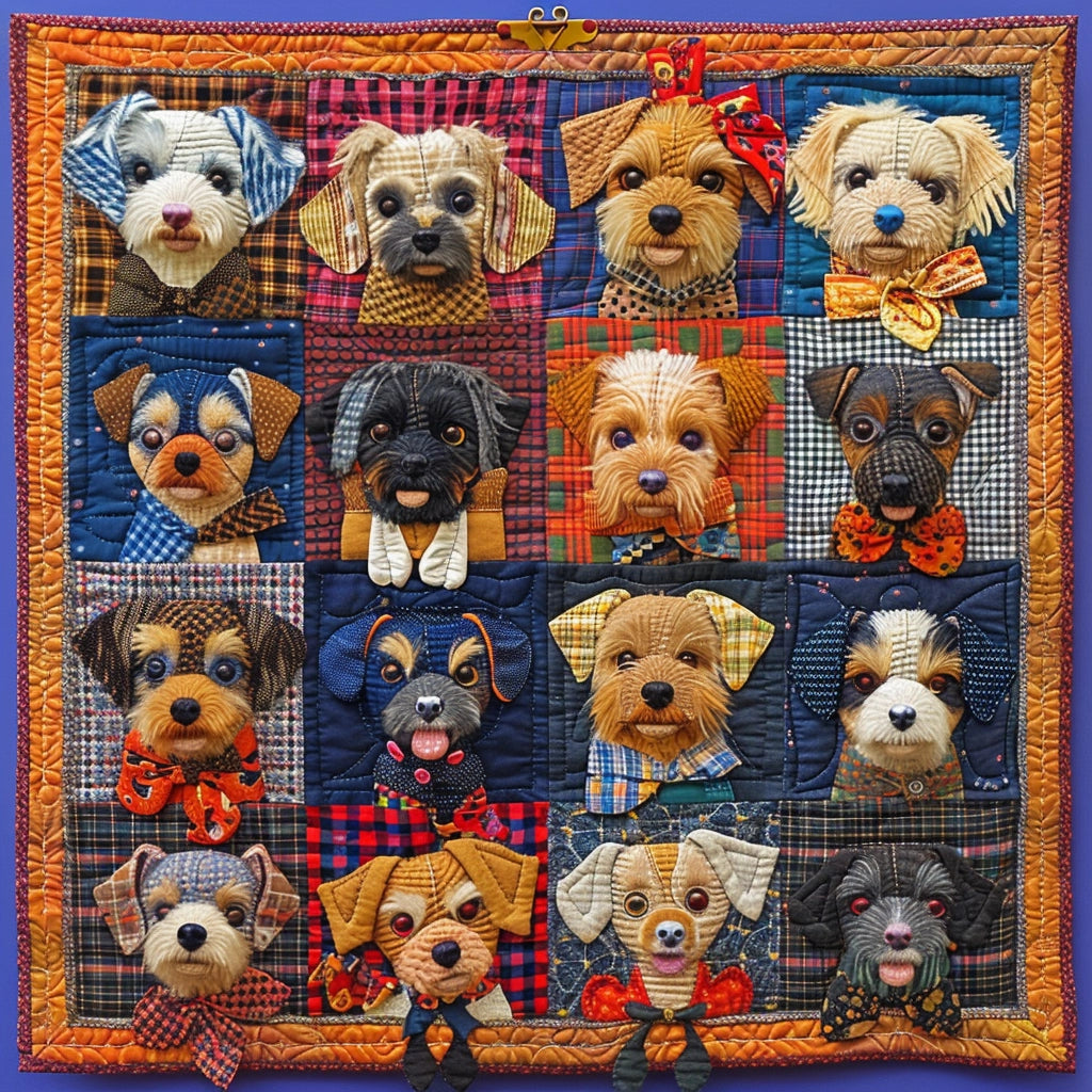 Puppies TAI240424044 Quilt Blanket