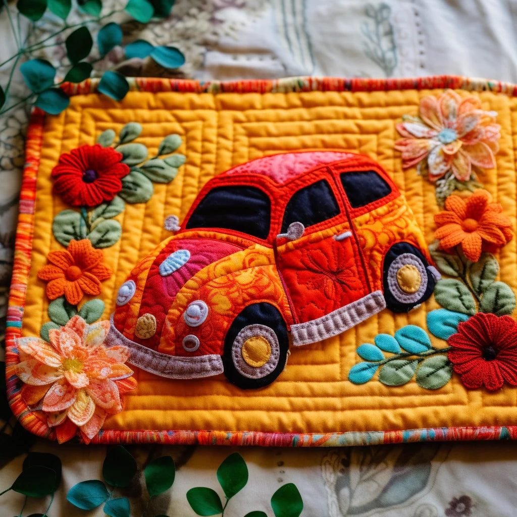 Hippie Car TAI040124320 Quilted Placemats