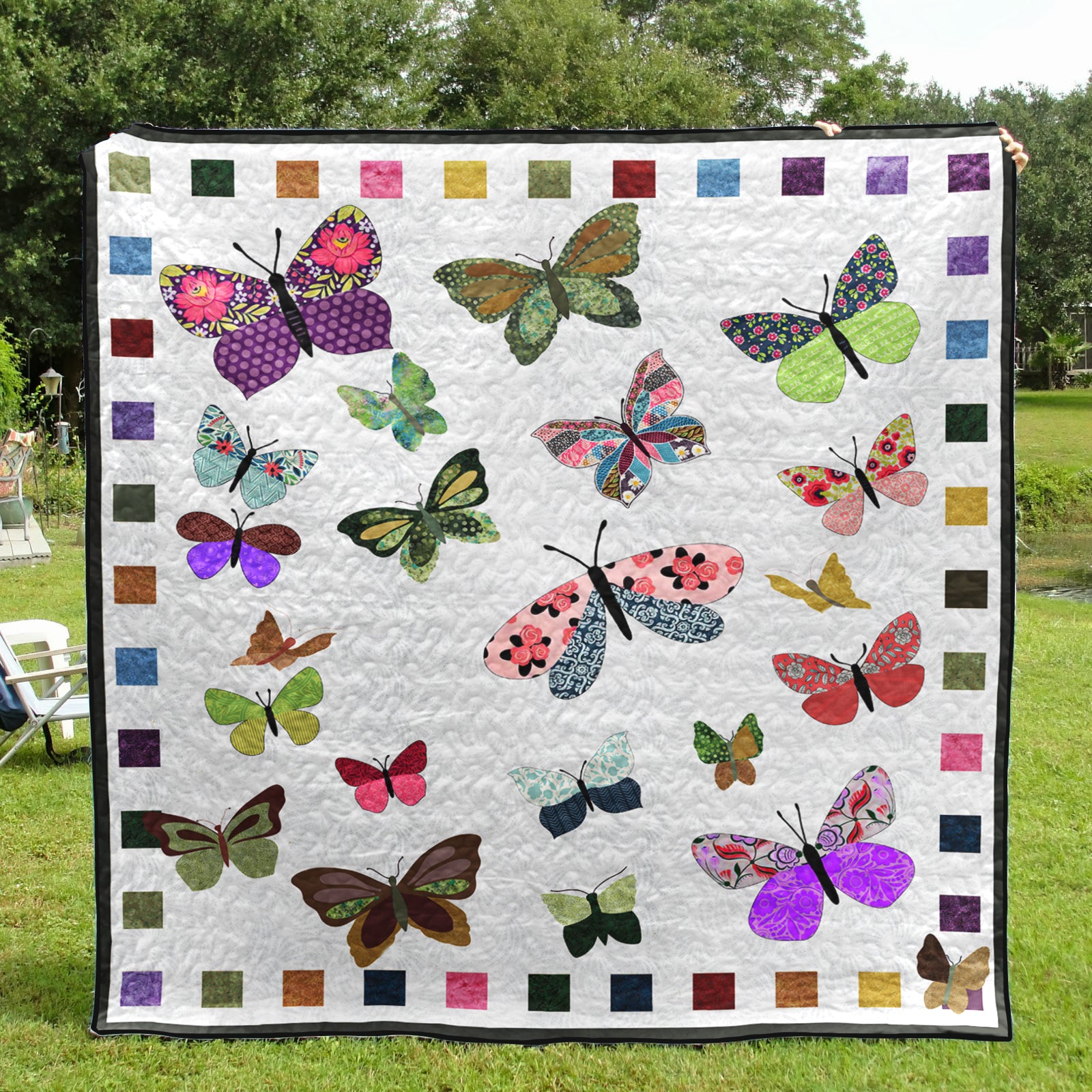Butterfly CLM0910024 Art Quilt