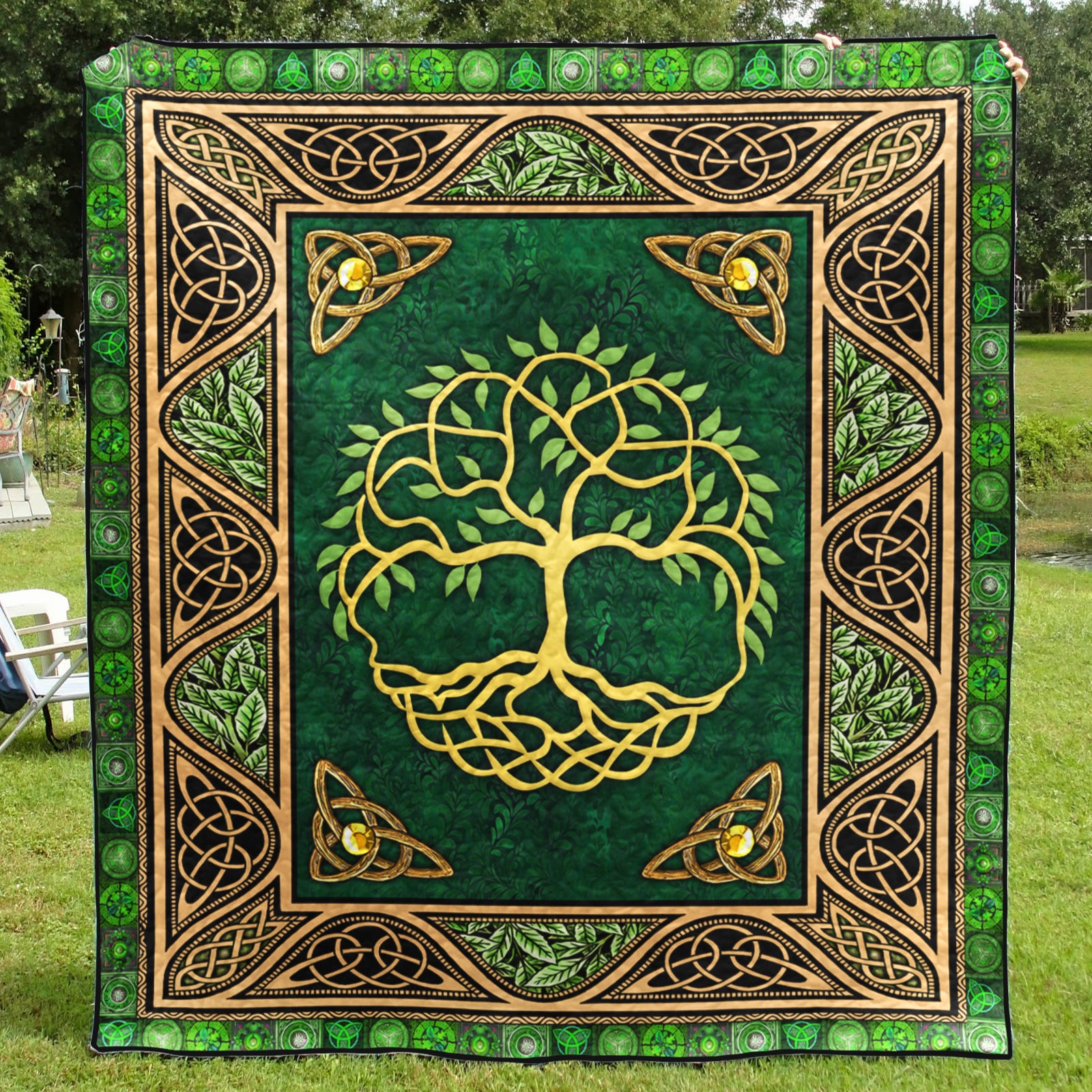 Celtic Tree Of Life CLA1510076Q Art Quilt