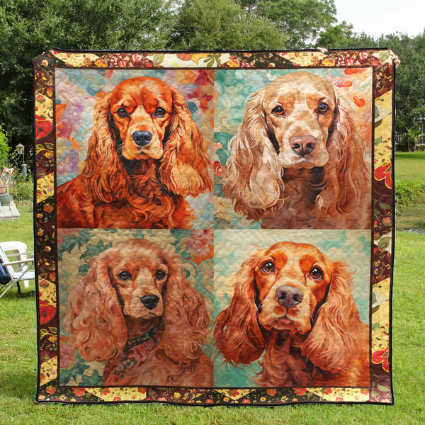 Cocker spaniel online blanket