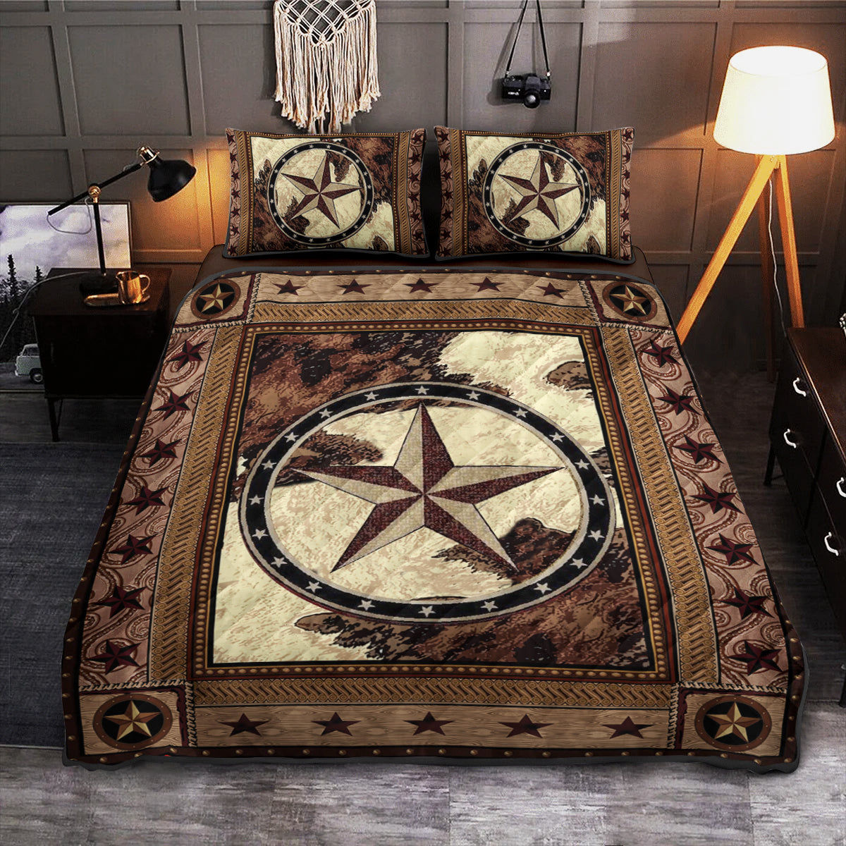 Cowboy Quilt Bed Set TL070906