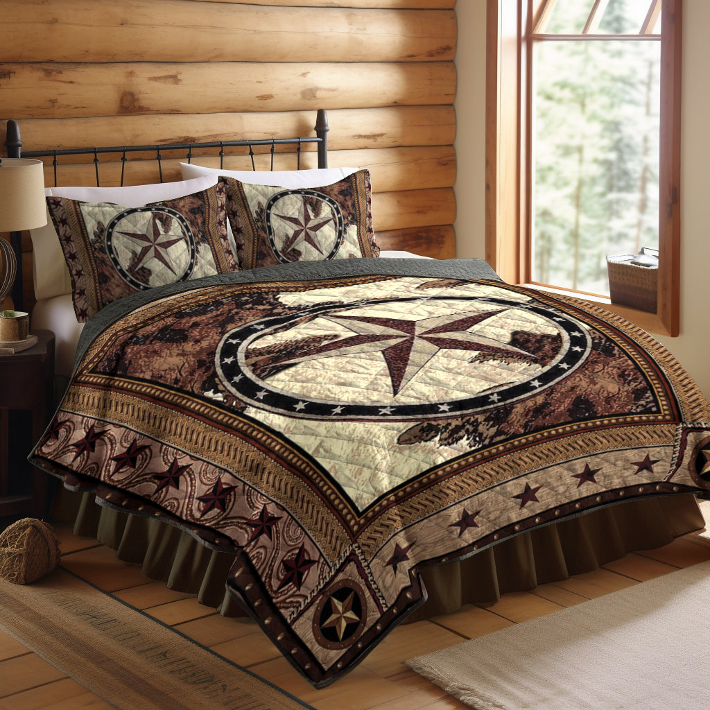 Cowboy Quilt Bed Set TL070906