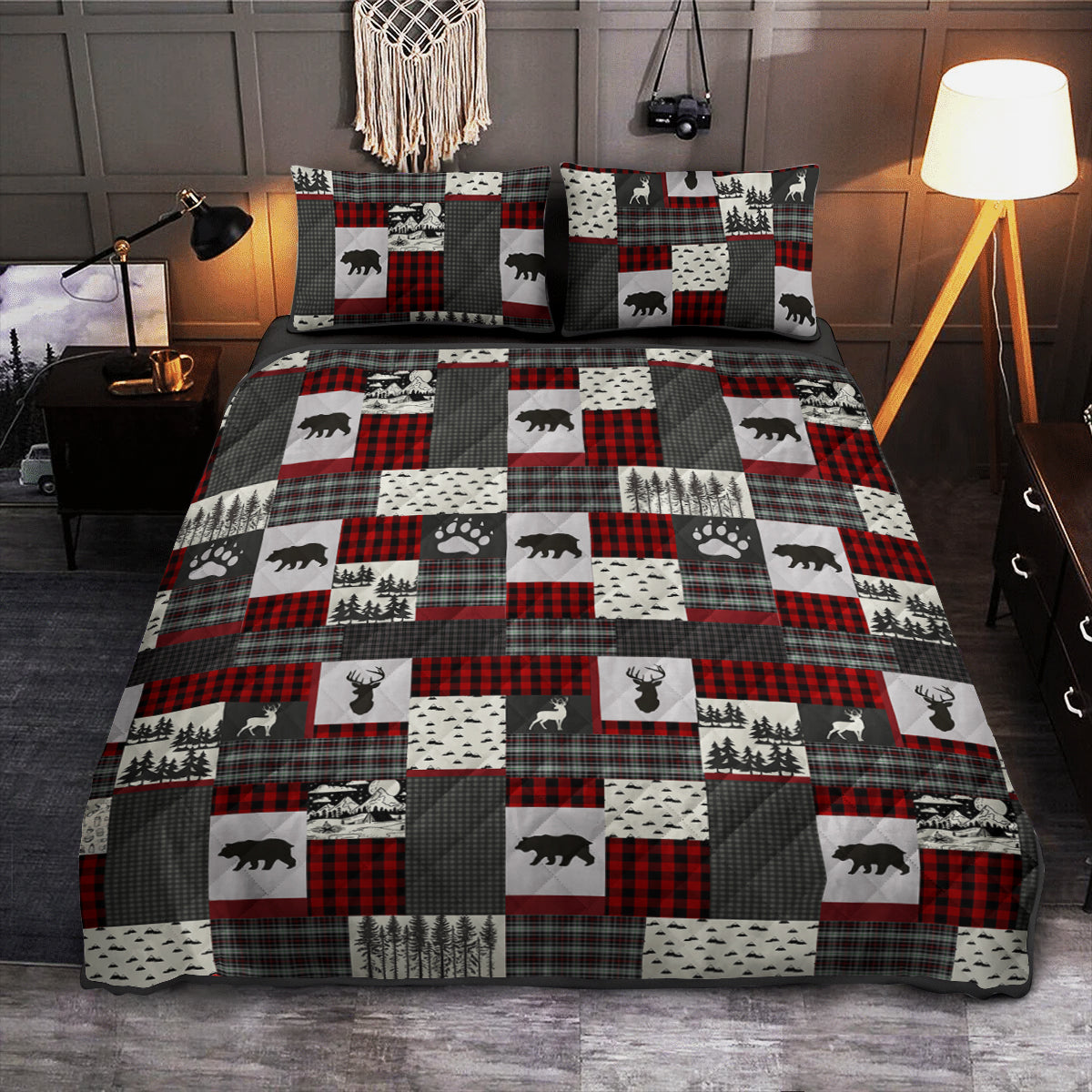 Cuddl Duds Flannel CLA0511319B Quilt Bed Set