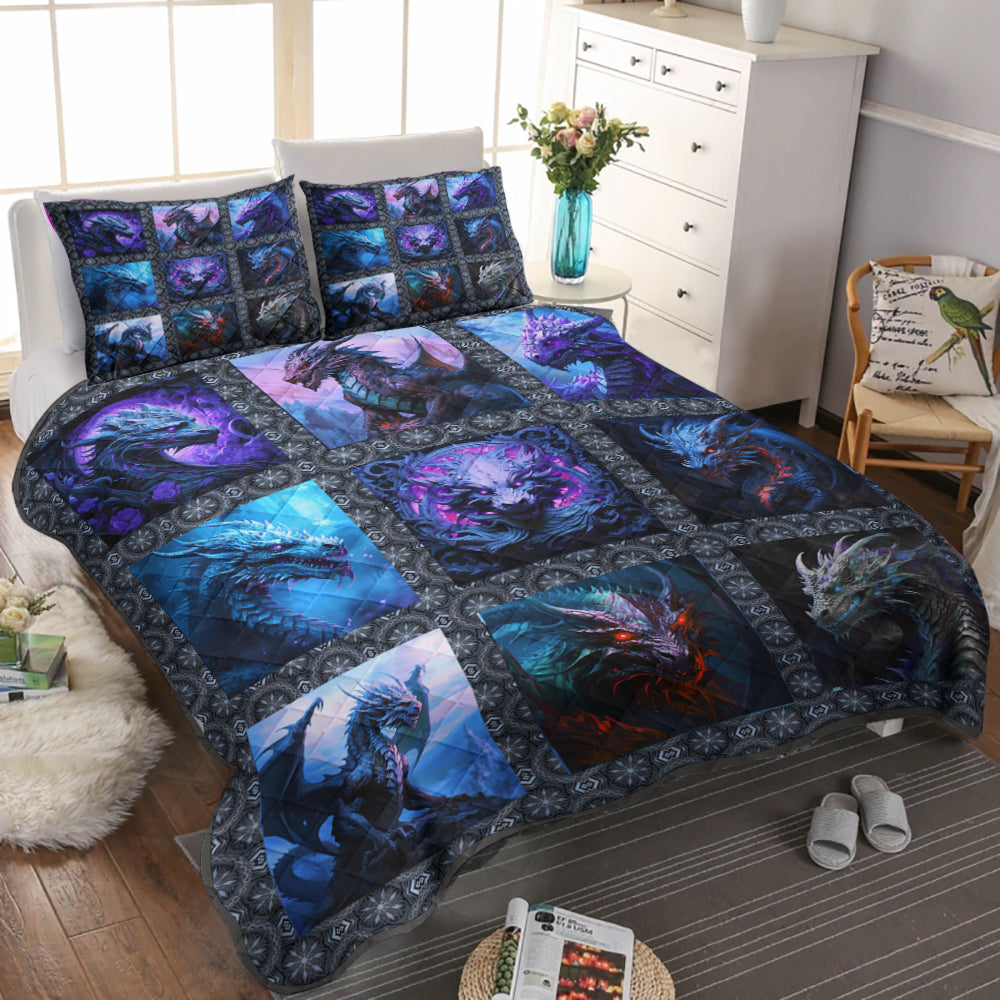 Dragon Quilt Bed Set TL041008