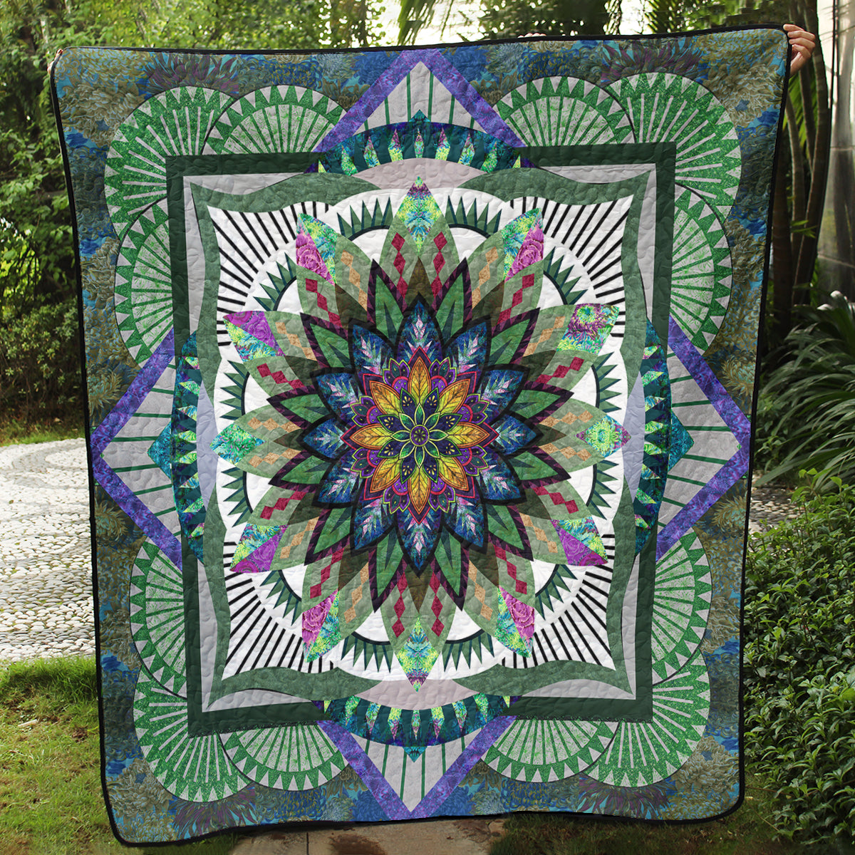 Flower Art Quilt TL070703Y