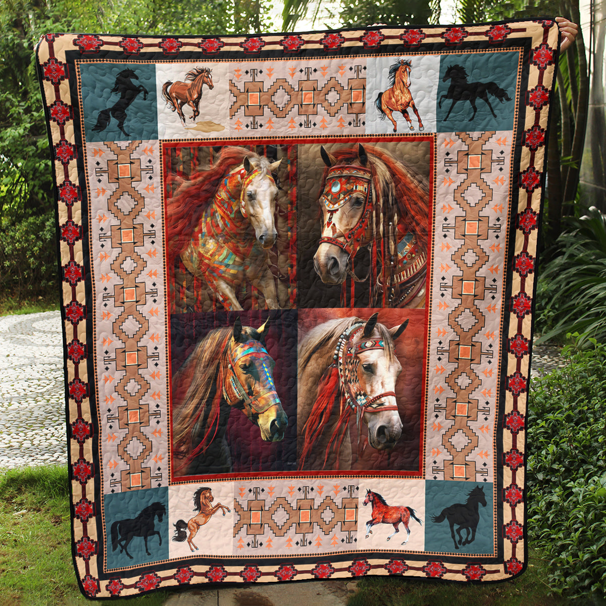 Horse TD2809624 Art Quilt