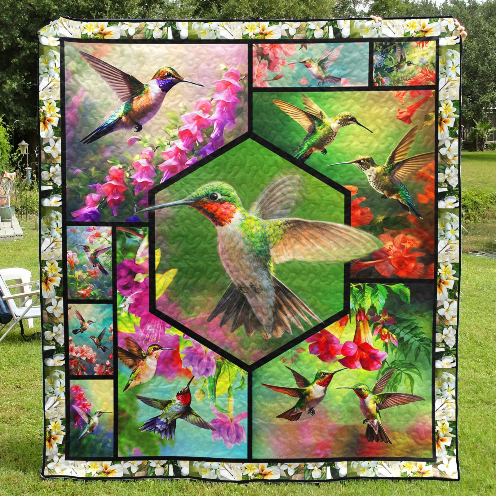 Hummingbird Art Quilt HT261001