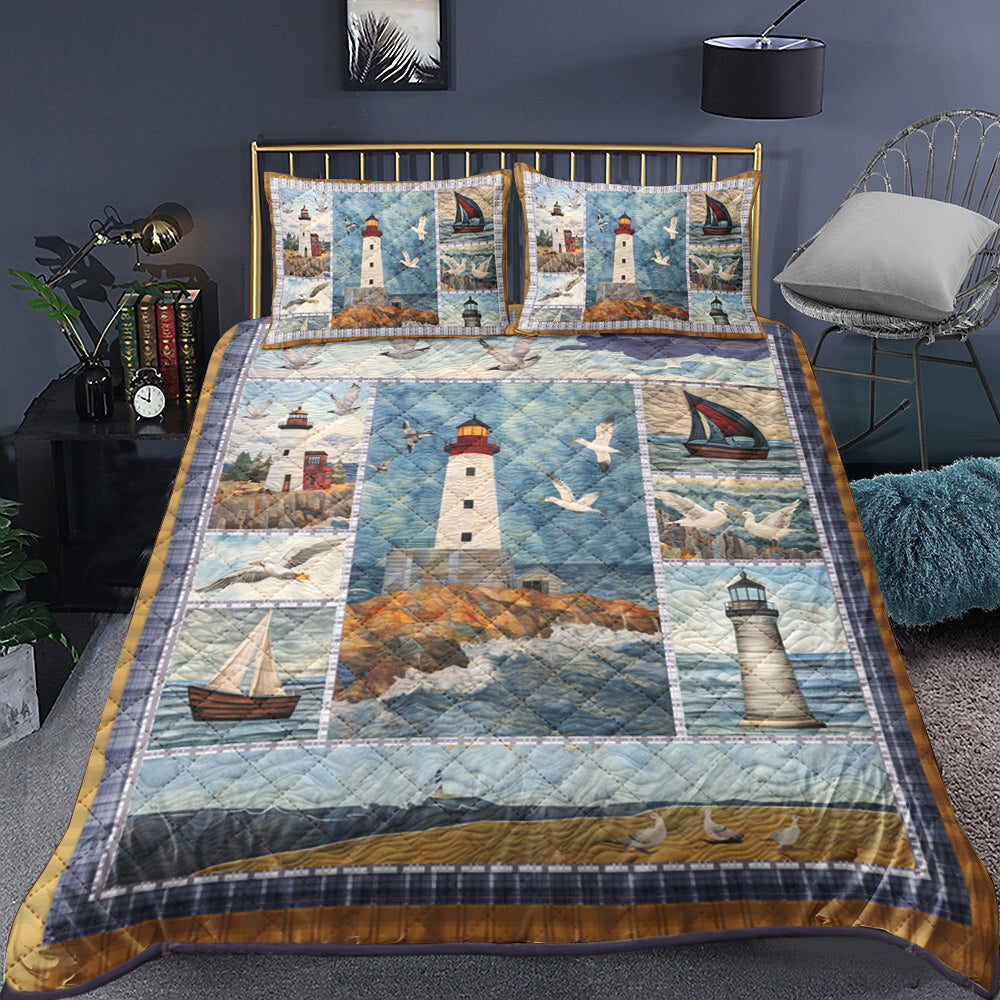 Lighthouse CLA2309092B Quilt Bed Set