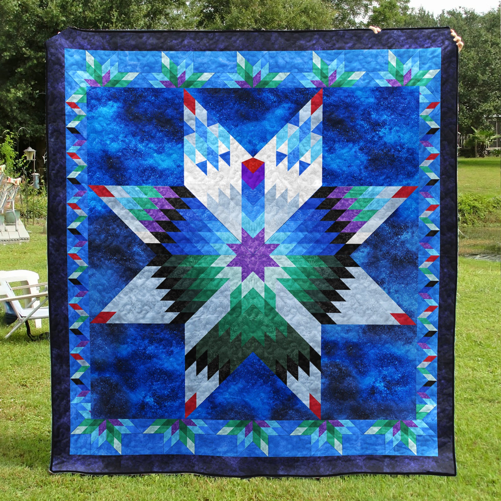 Native American Inspired Bird Art Quilt TL260506Y