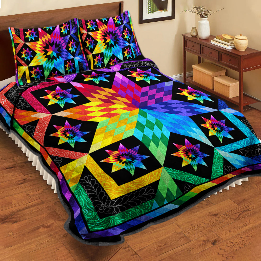 Native American Inspired Colorful Star Bedding Sets TN260113B