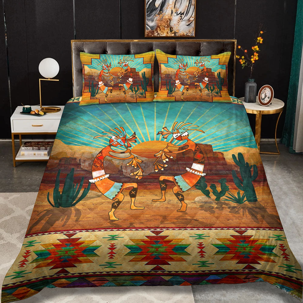 Native American Inspired Quilt Bed Set HM0909009