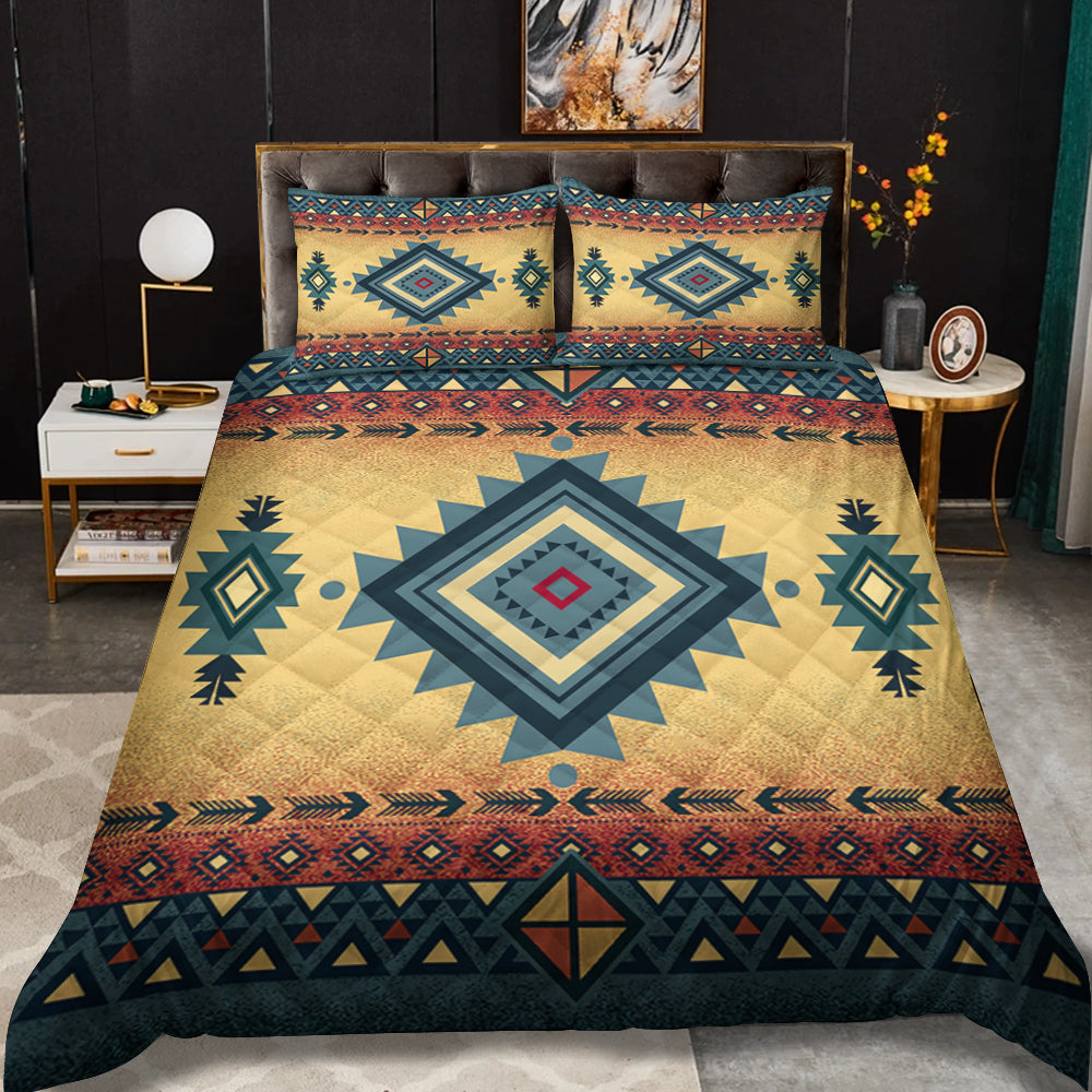 Native American Inspired Quilt Bed Set TL080919