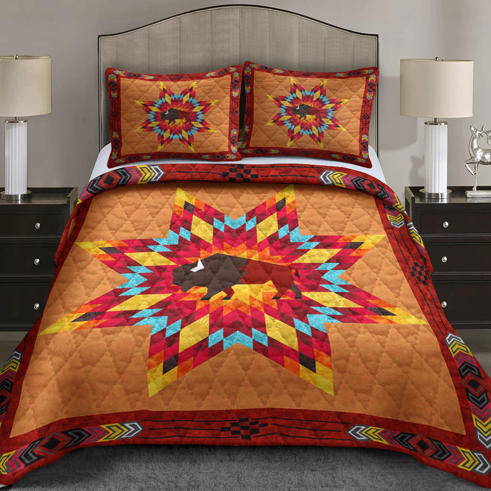 Native American Inspired Star Quilt Bed Set TL300504QS
