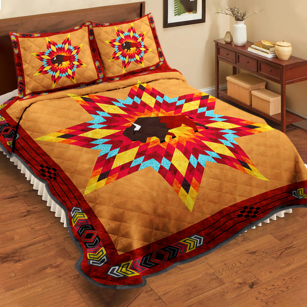 Native American Inspired Star Quilt Bed Set TL300504QS