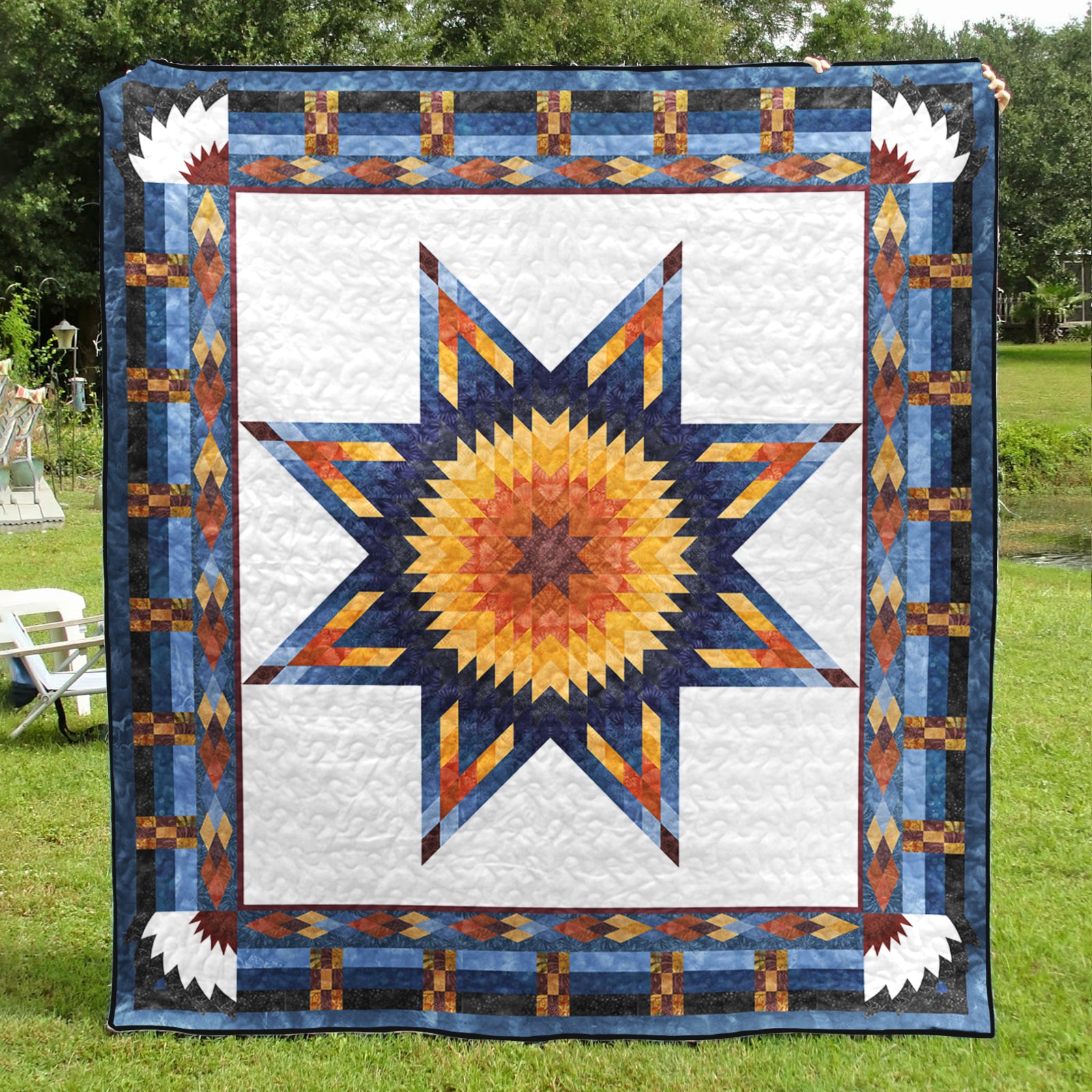 Native American Inspired Star Art Quilt TL190531Y