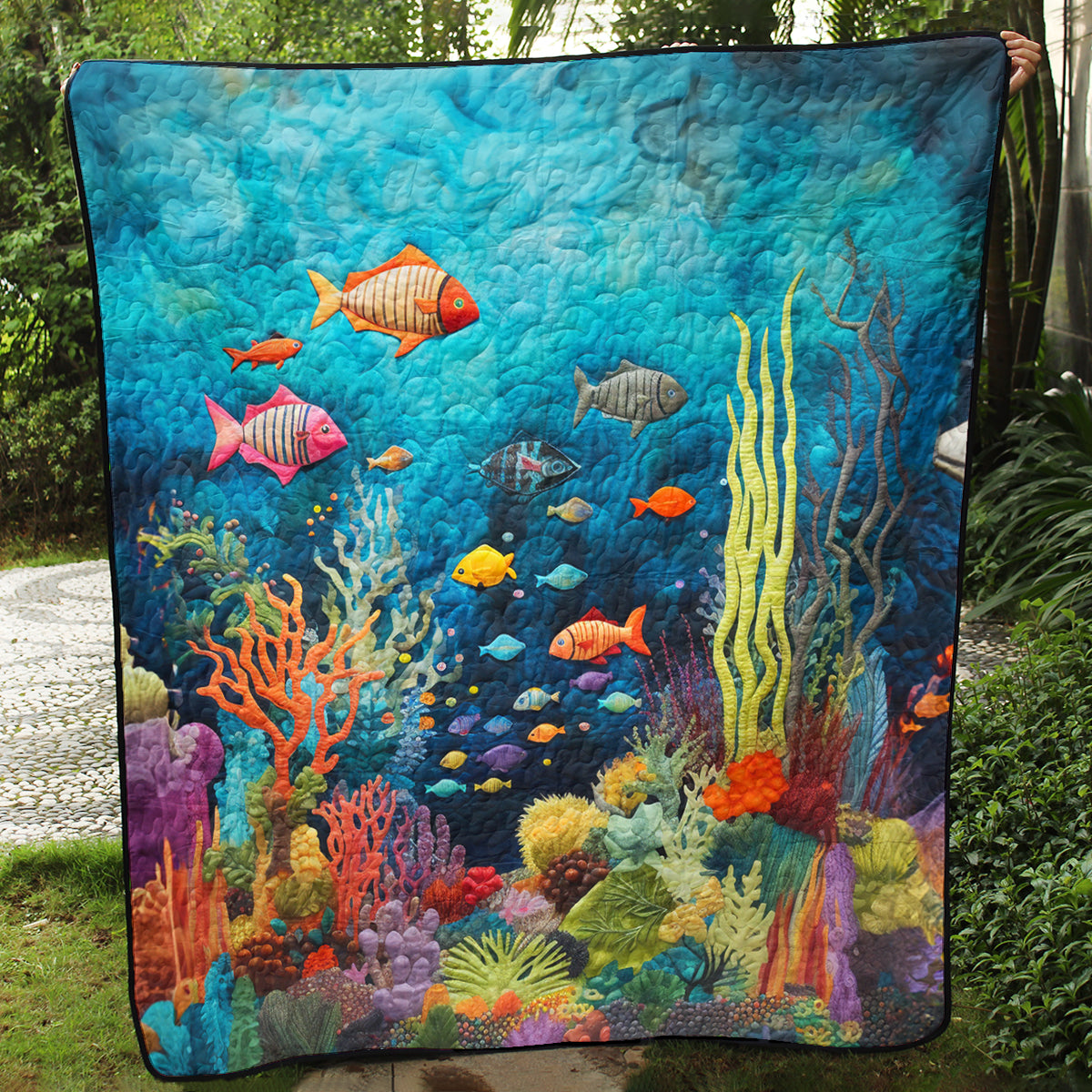 Ocean CLA2310335Q Art Quilt