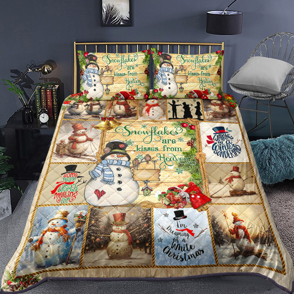 Snowman Quilt Bed Set CLM060905