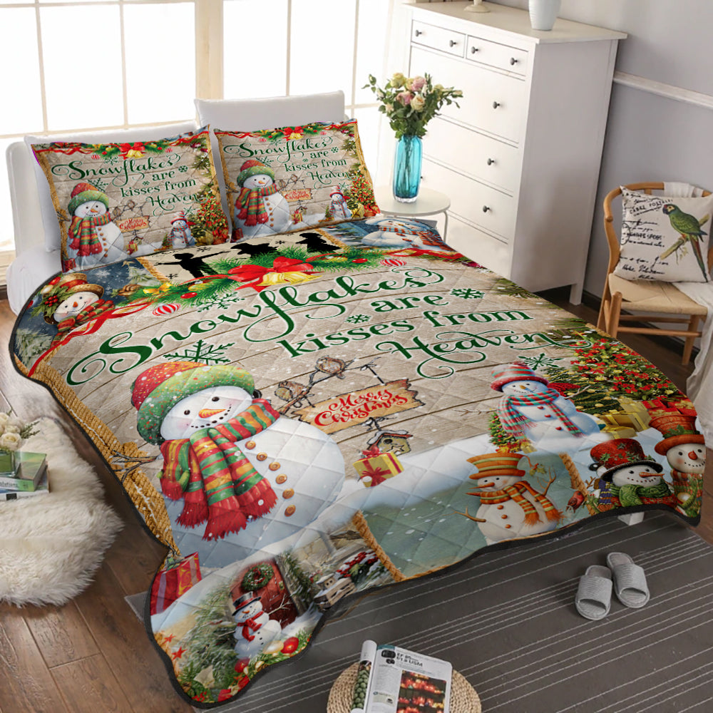 Snowman Quilt Bed Set TL090908
