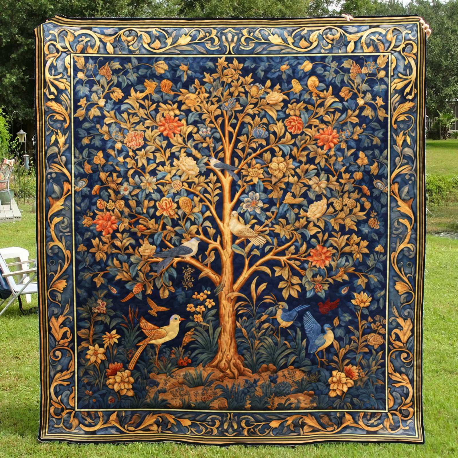 Tree Of Life CL28101161MDQ Art Quilt