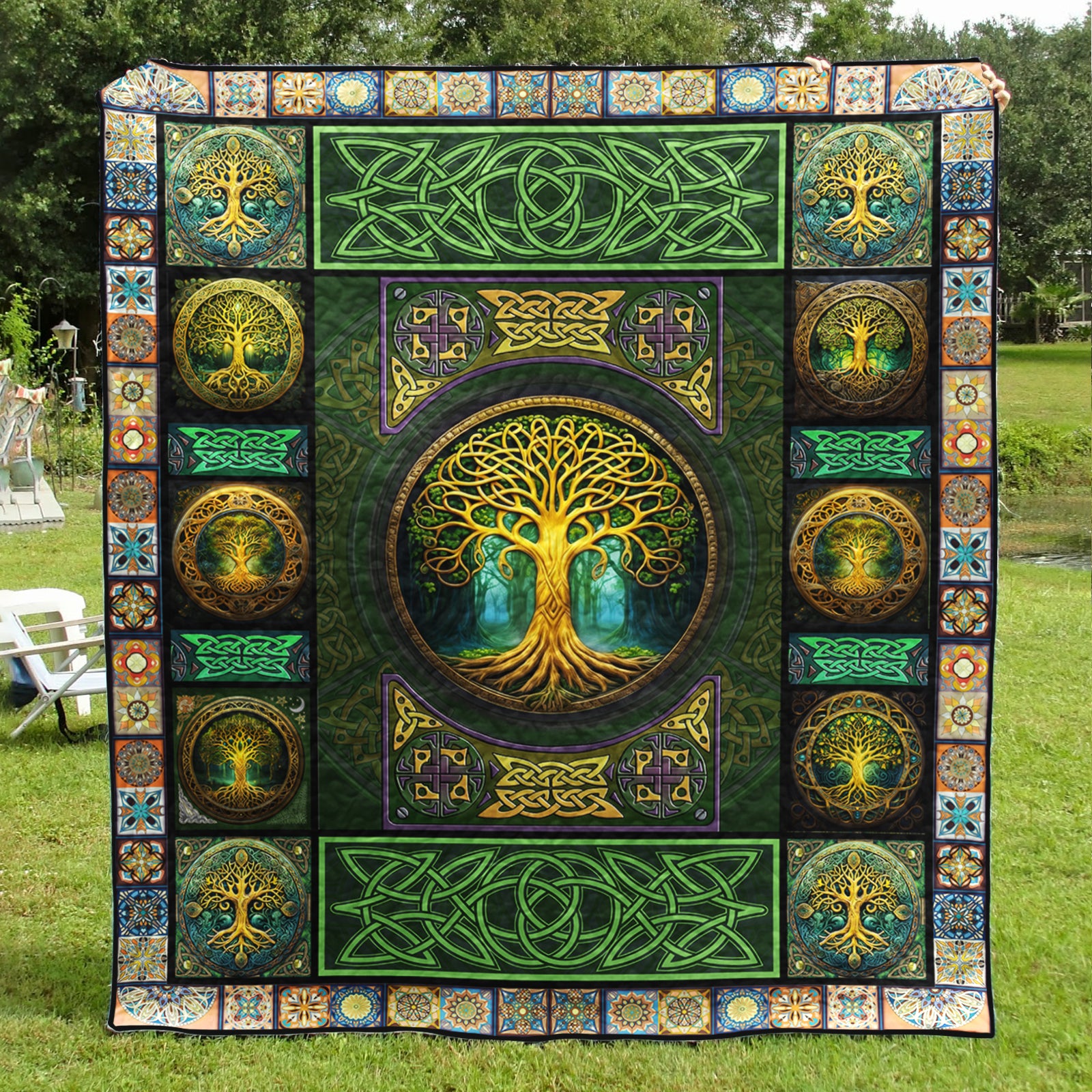 Tree Of Life D010788 Art Quilt