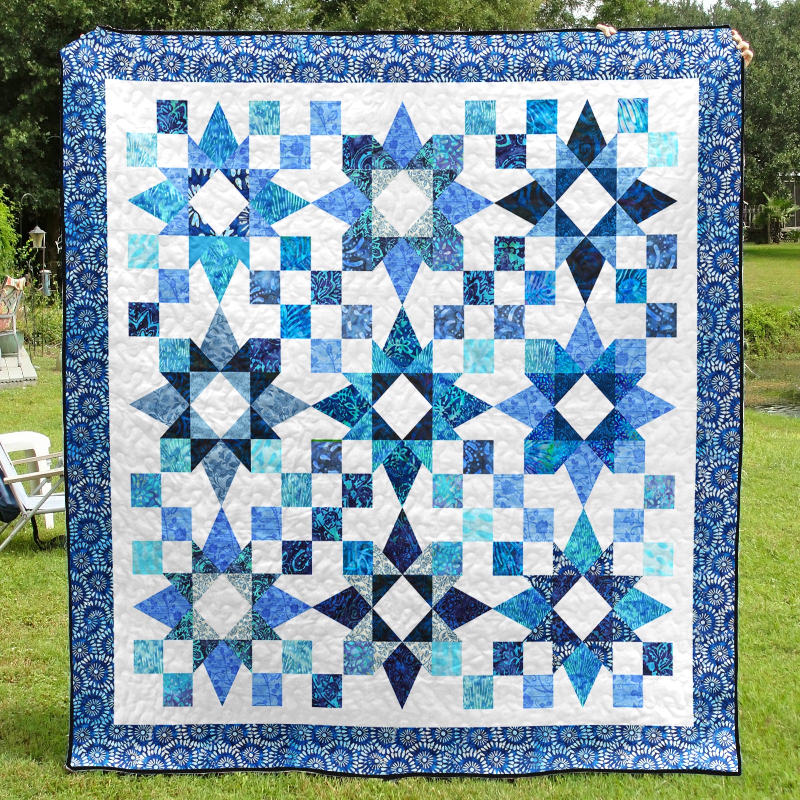 Winter Star Art Quilt JP221001