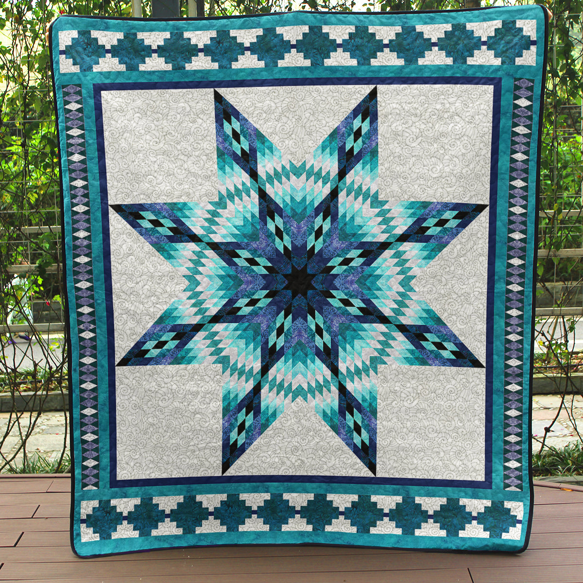Native American Inspired Star Art Quilt TL09032301BL