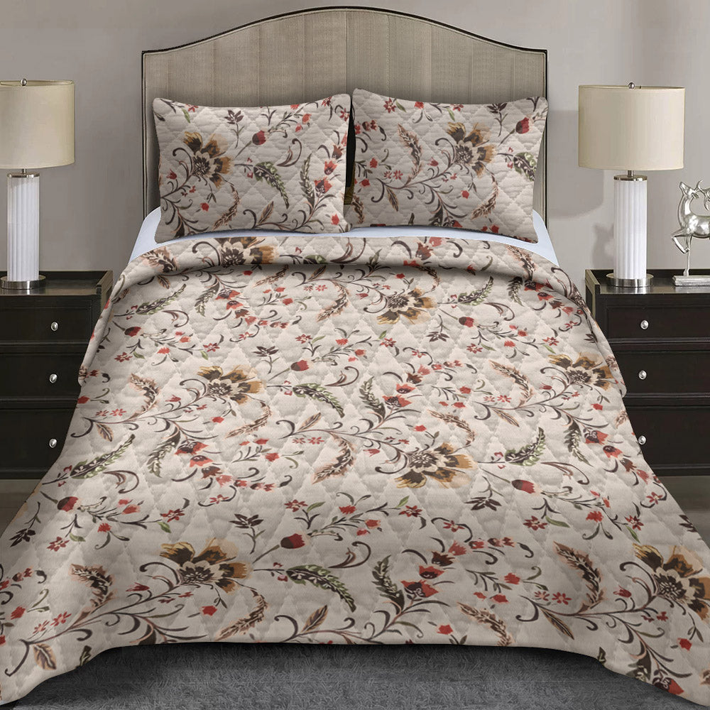 Autumn Bloom CLA0211027B Quilt Bed Set
