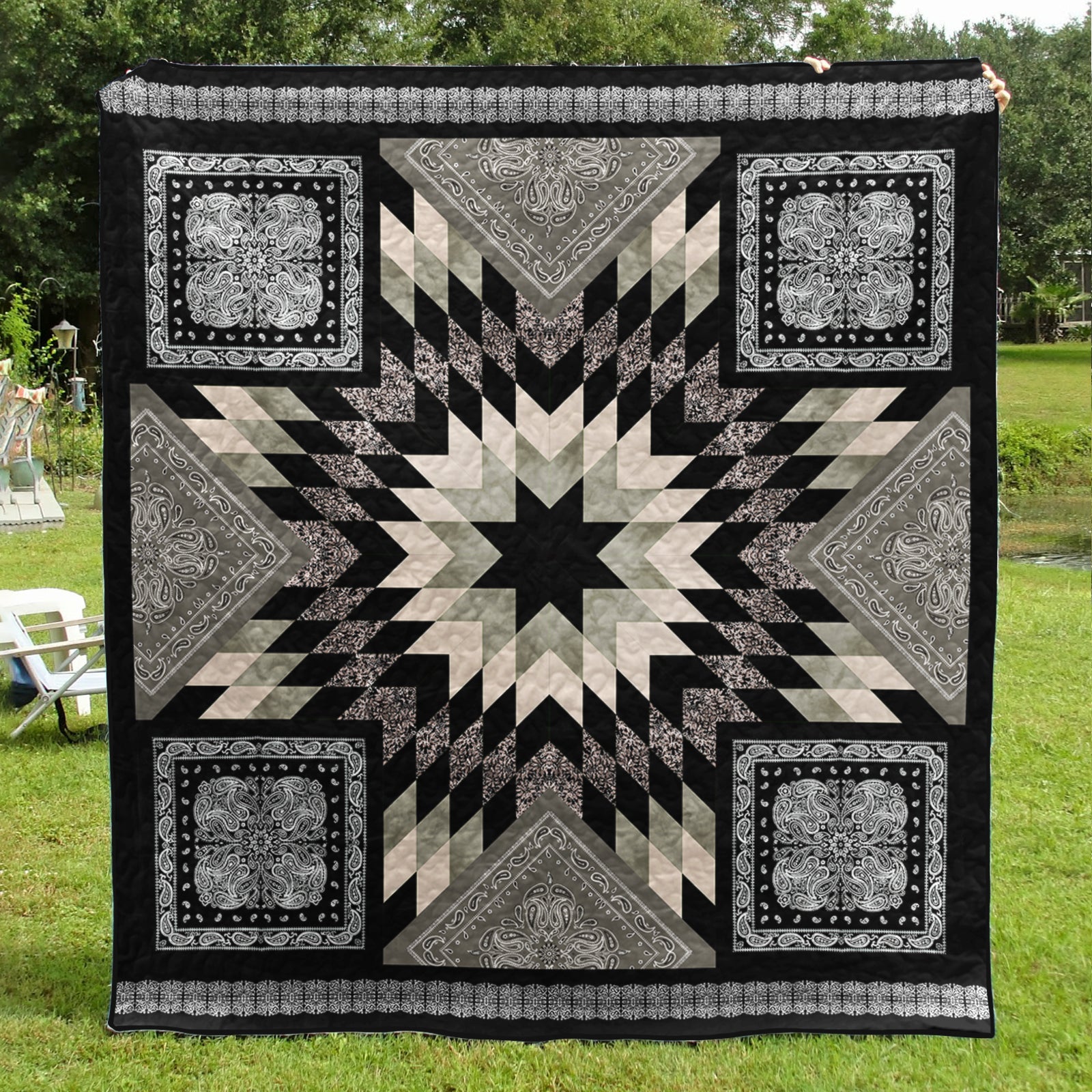 Bandana Star Native American Inspired Art Quilt TL270501Y