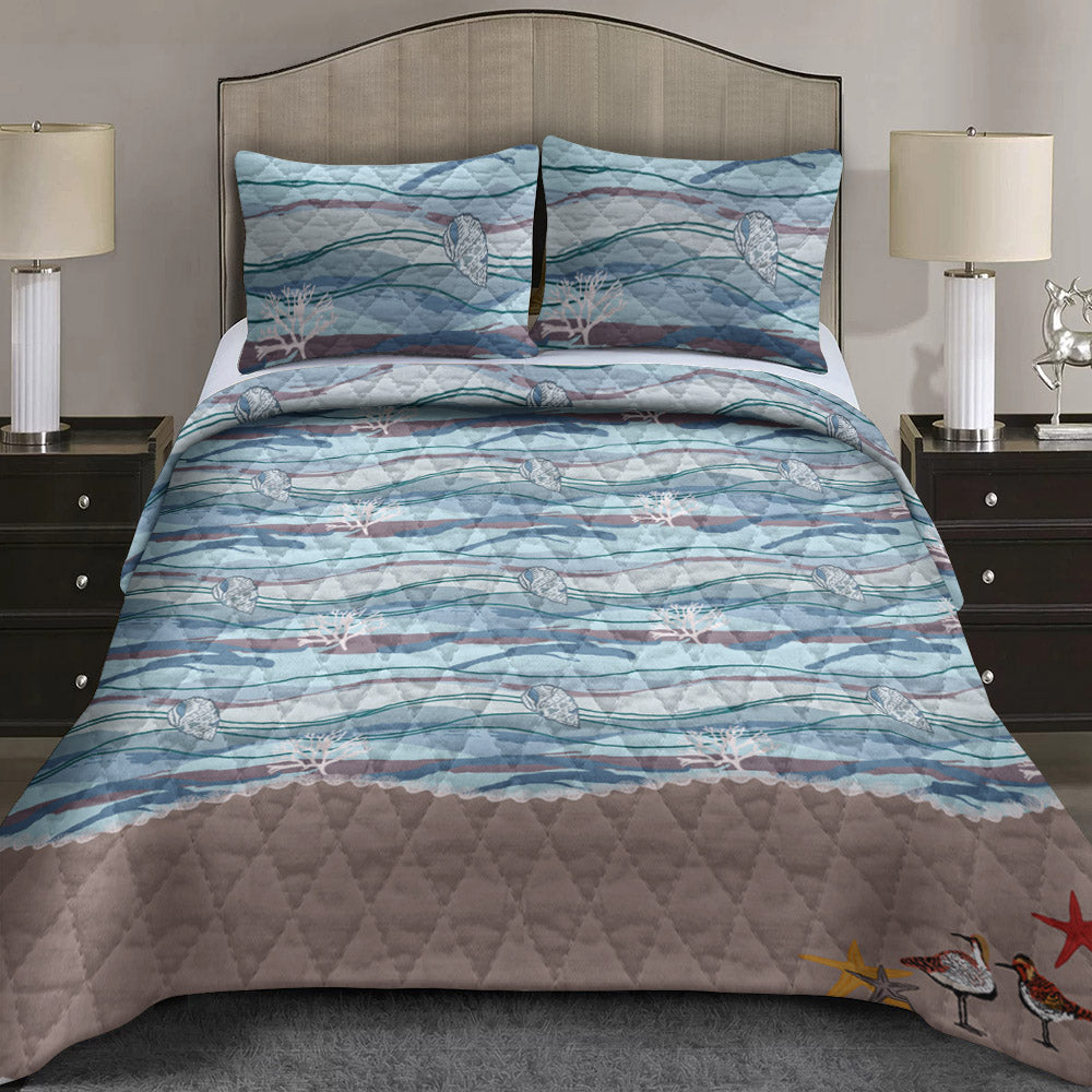 Beach Quilt Bed Set CLM010903