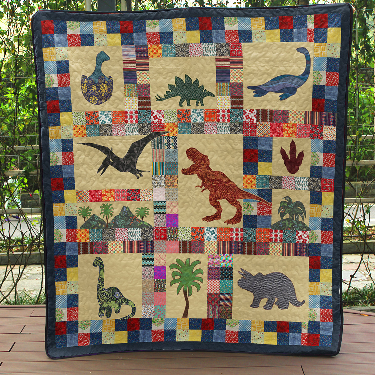 Dinosaur Baby TL190609 Art Quilt