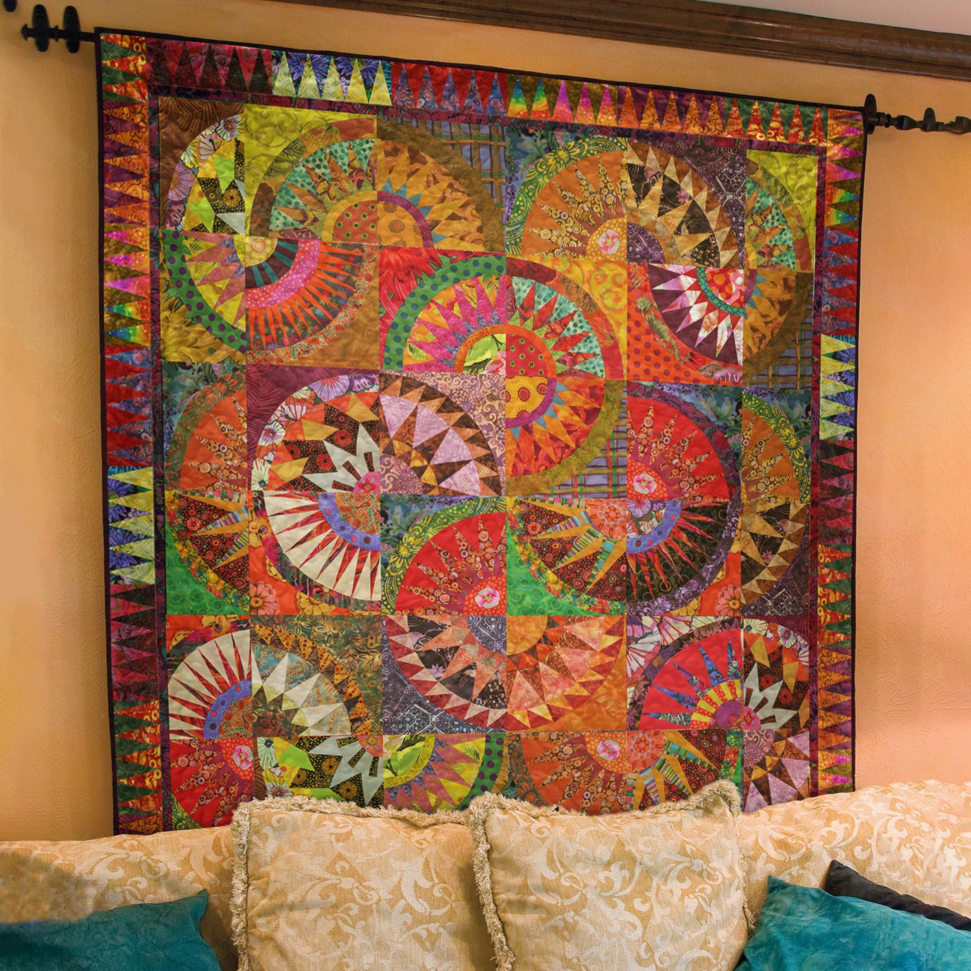 Hippie Art Quilt TL090703Y