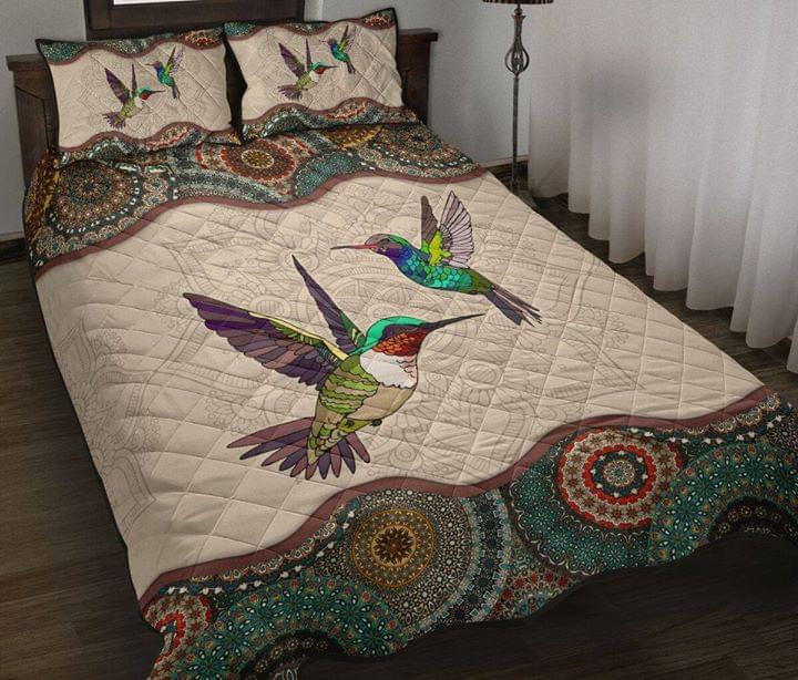 Hummingbird Quilt Bed Set TM270905