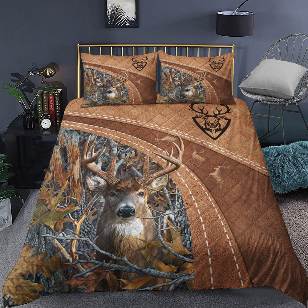 Hunting Deer Quilt Bed Set MT0410003