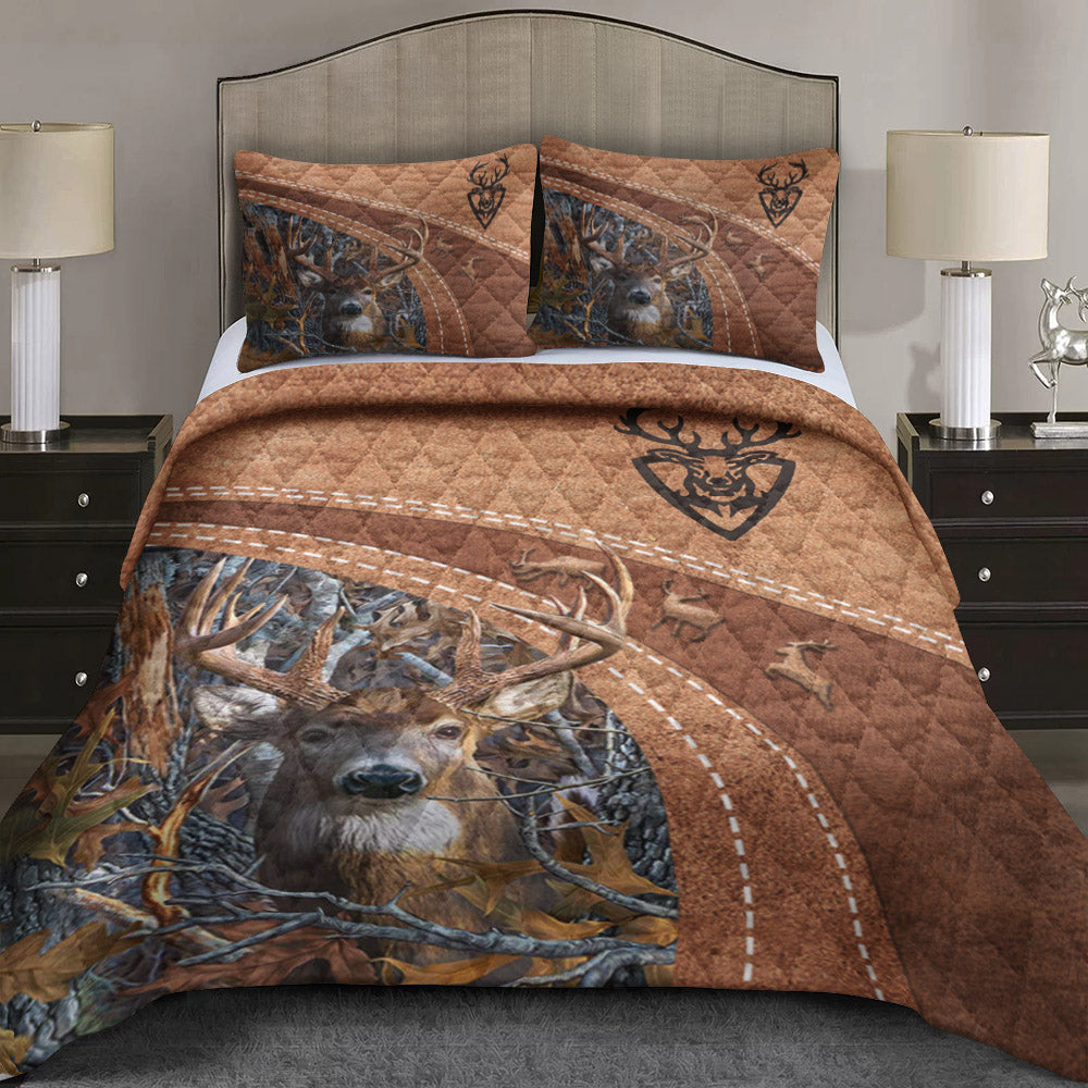 Hunting Deer Quilt Bed Set MT0410003