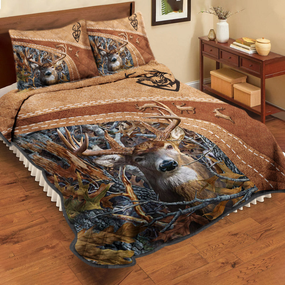 Hunting Deer Quilt Bed Set MT0410003