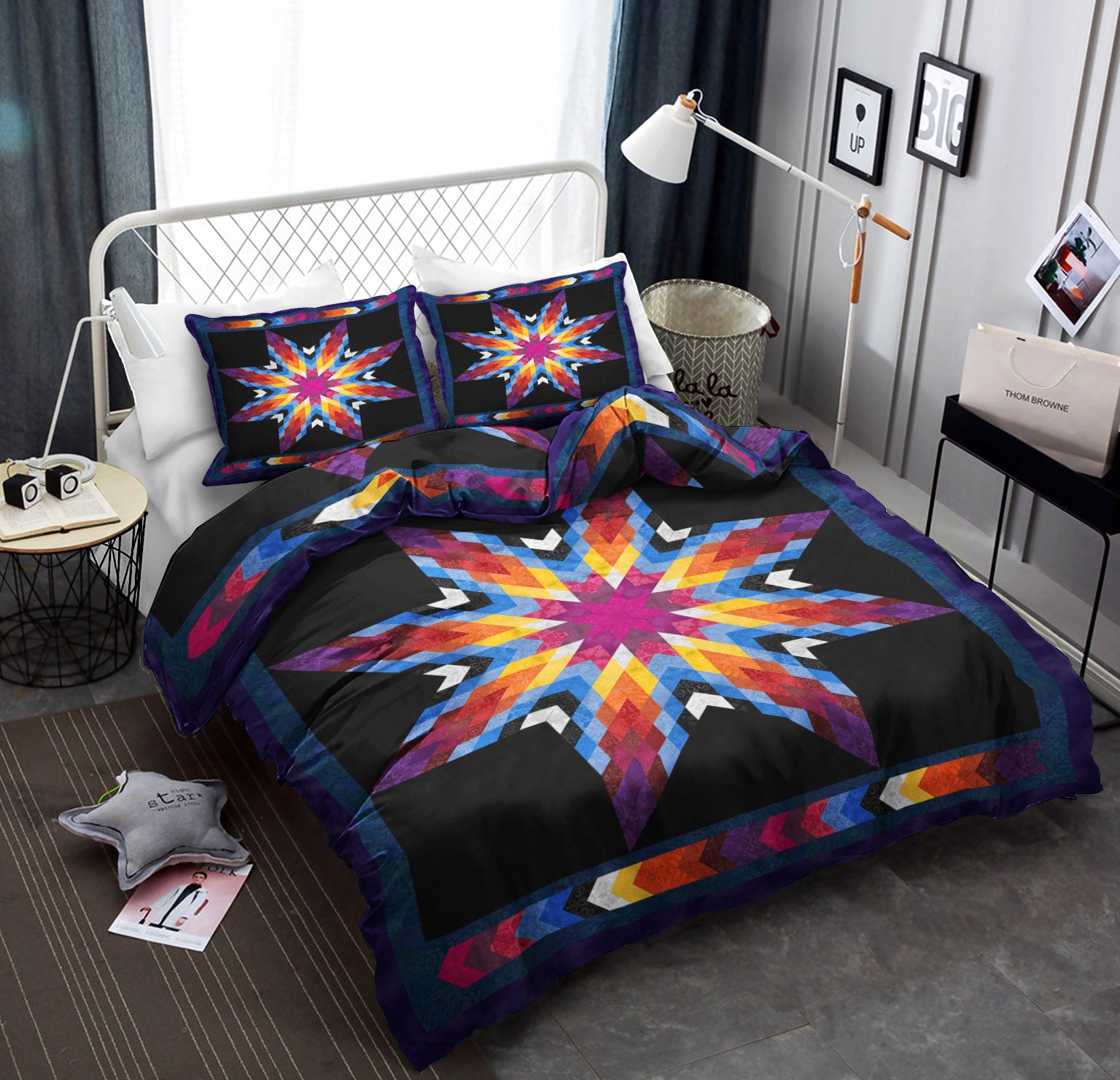Native American Inspired Colorful Star Bedding Sets TL260510B