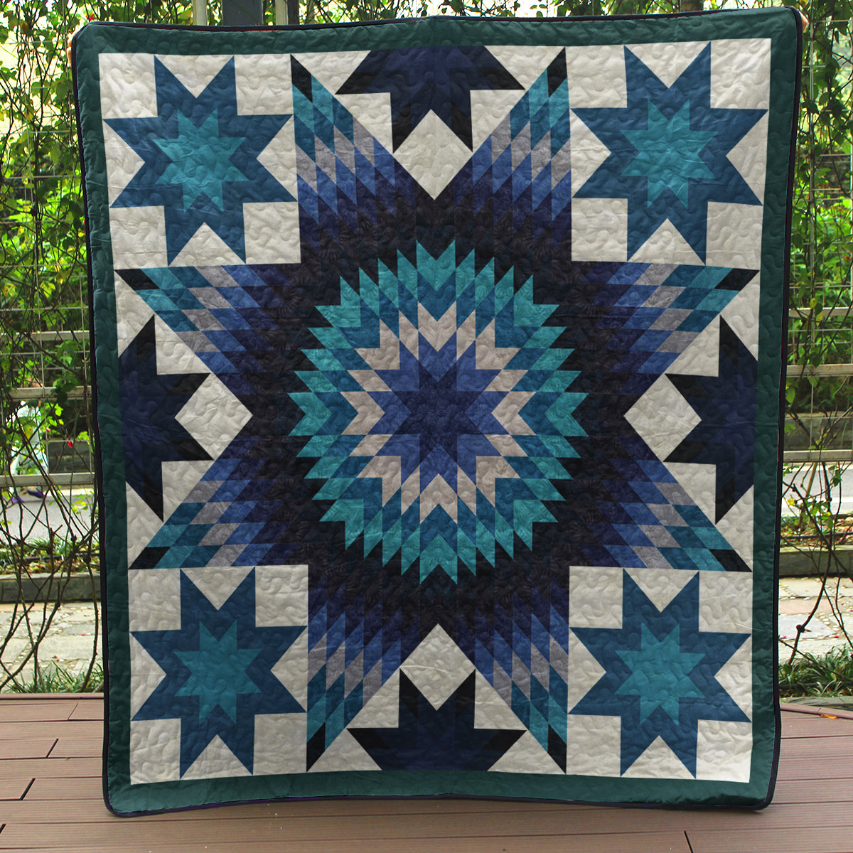 Native American Inspired Star Art Quilt MT200501M