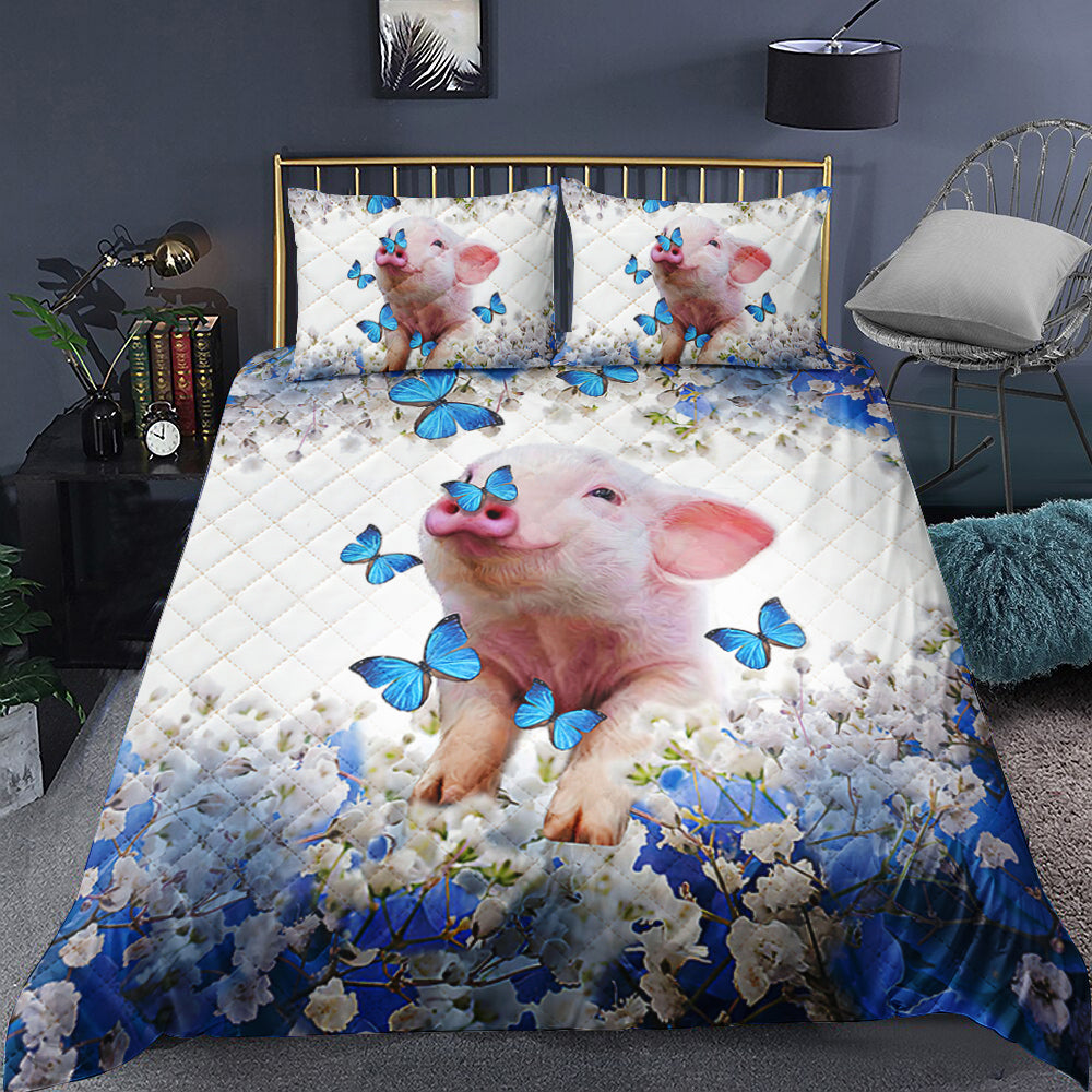 Pig Quilt Bed Set TL170910