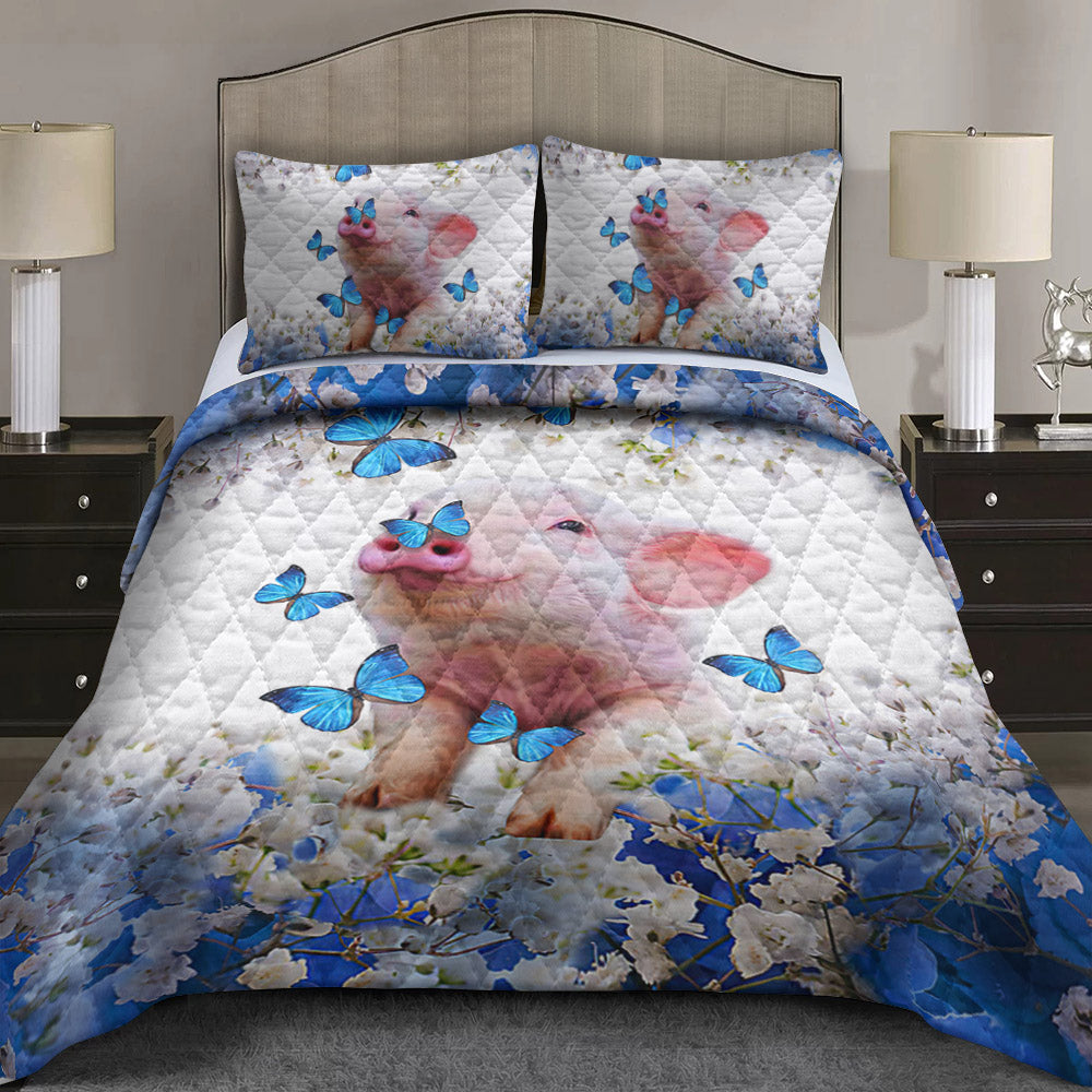 Pig Quilt Bed Set TL170910