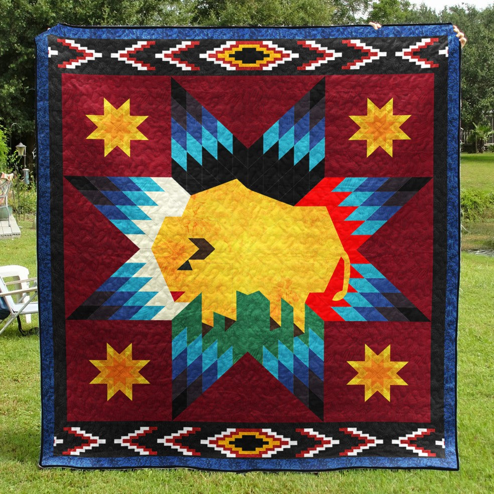 Native American Inspired Art Quilt HM27022304BL